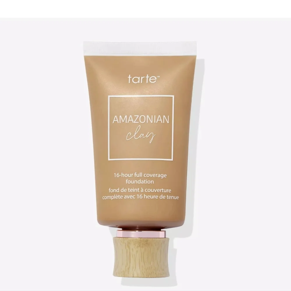 tarte Amazonian Clay Foundation - Beige/Nude in Purple Packaging